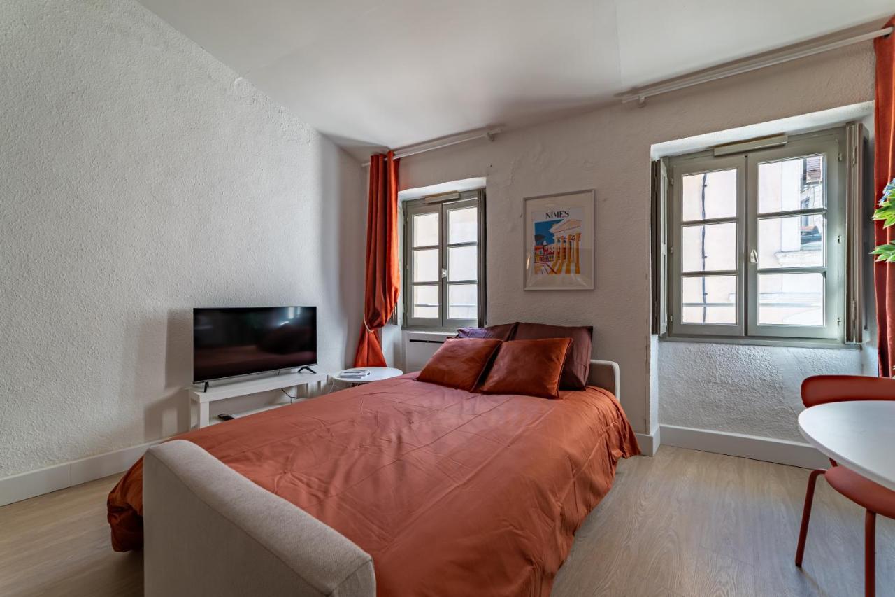 Au Coeur De L'Effervescence Terracotta - Une Nuit A Nîmes Eksteriør billede